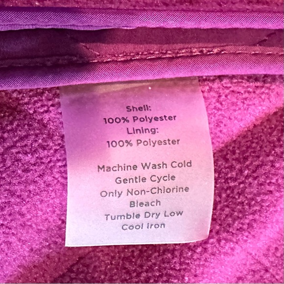 Talbots Quilted Vest with Fleece Lining - Picture 7 of 8